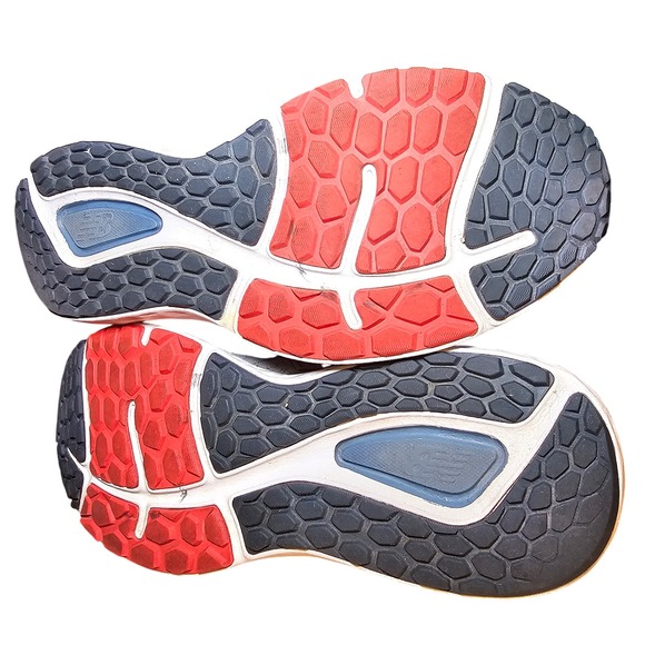 New Balance 680 Men's Fresh Foam Running Shoes Light Gray Orange Size 12 - Picture 9 of 10